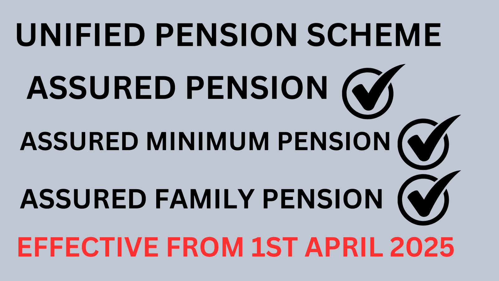 UNIFIED PENSION SCHEME